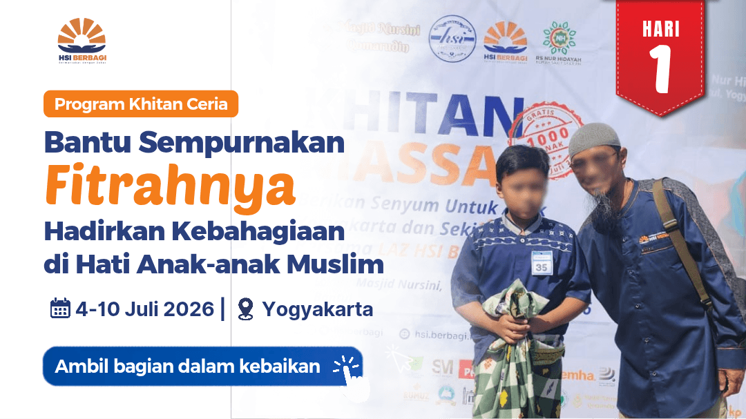 Dukung Khitan Ceria 1.000 Anak di Yogyakarta