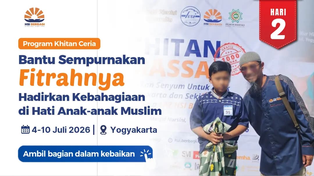 Dukung Khitan Ceria 1.000 Anak di Yogyakarta