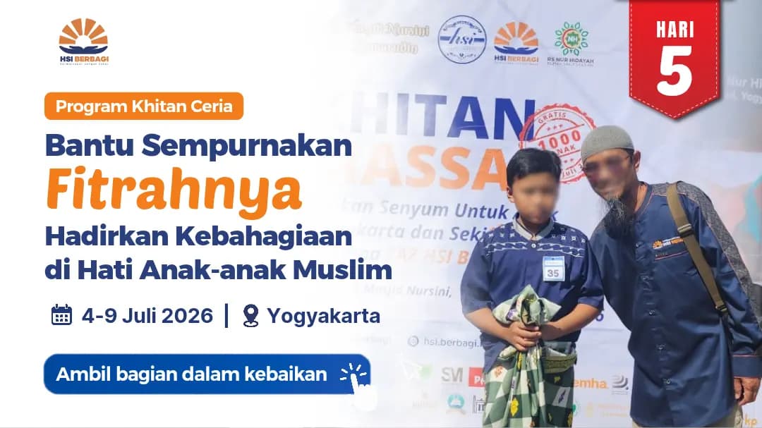 Dukung Khitan Ceria 1.000 Anak di Yogyakarta