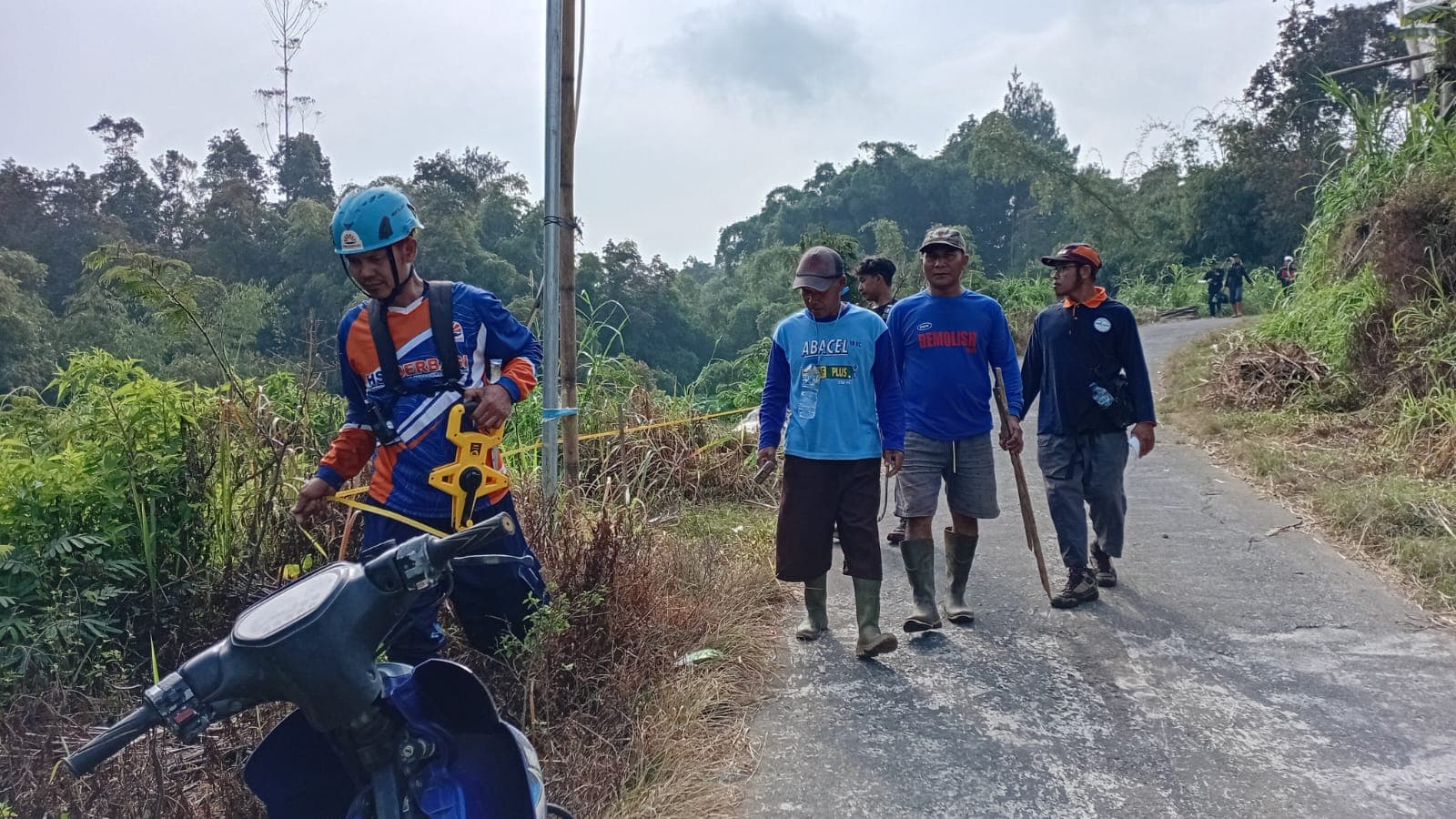 BERITA FOTO:  Tracking Jalur Pipanisasi Magelang