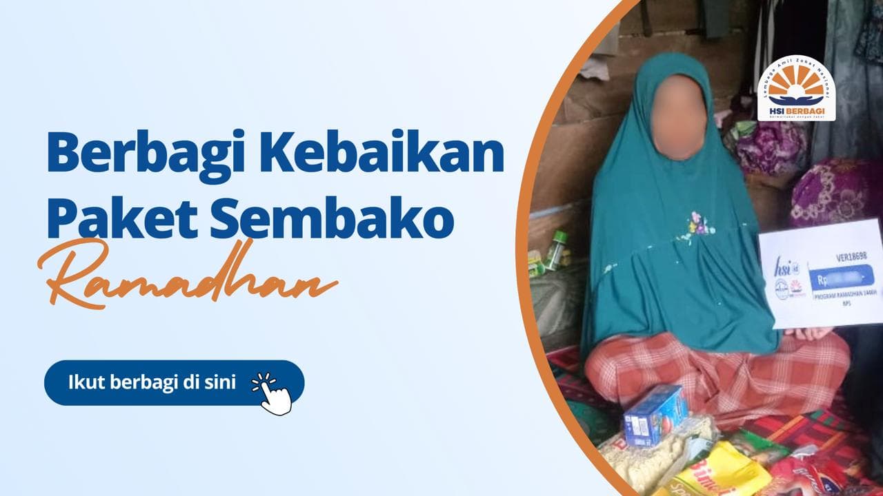 Paket Sembako yang Mengantarkan Senyuman