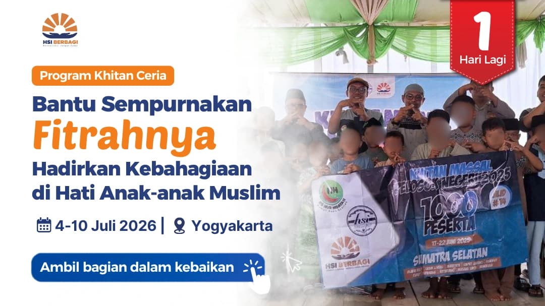Dukung Khitan Ceria 1.000 Anak di Yogyakarta