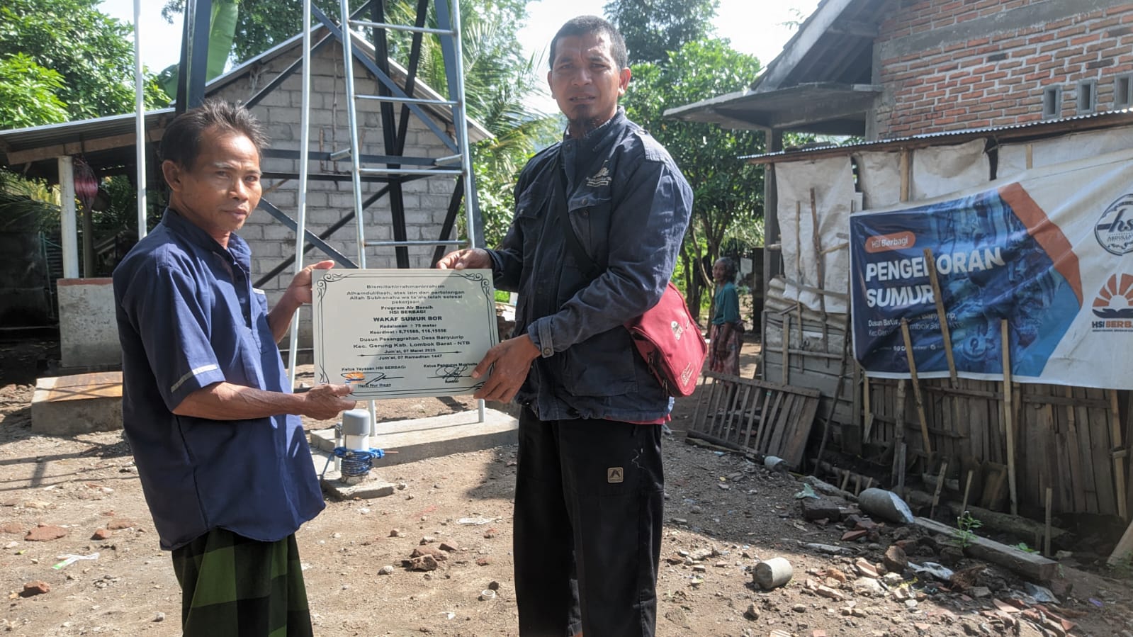 HSI BERBAGI Tuntaskan Empat Lokasi Sumur Air Bersih